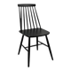 Chaise de cafétéria en bois et métal