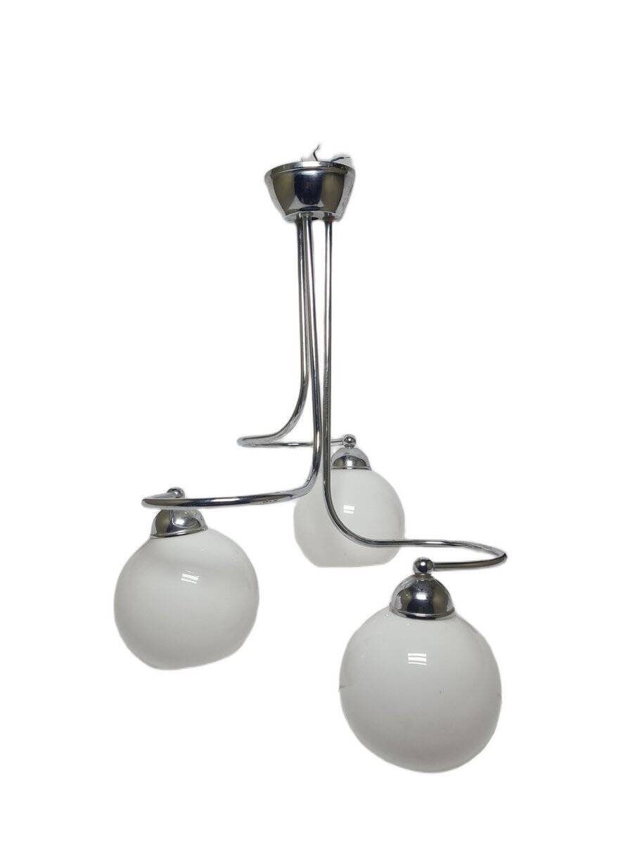 Art Deco style chandelier, Poland, 1970s