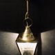 Brass Lantern one light