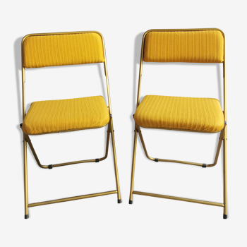 Paire de chaises vintage " lafuma"