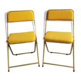Pair of vintage chairs "lafuma"