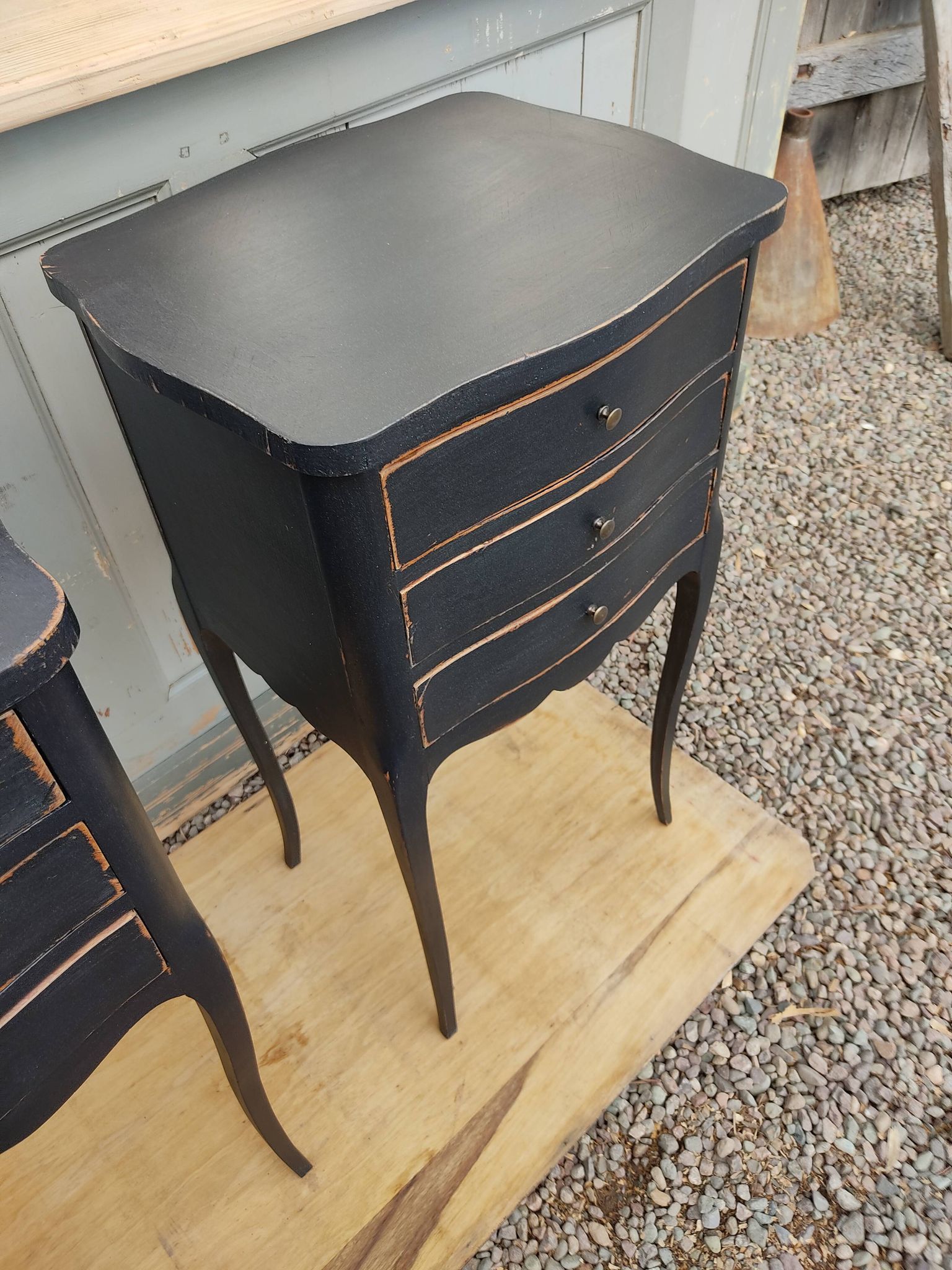 Louis XV style bedside table