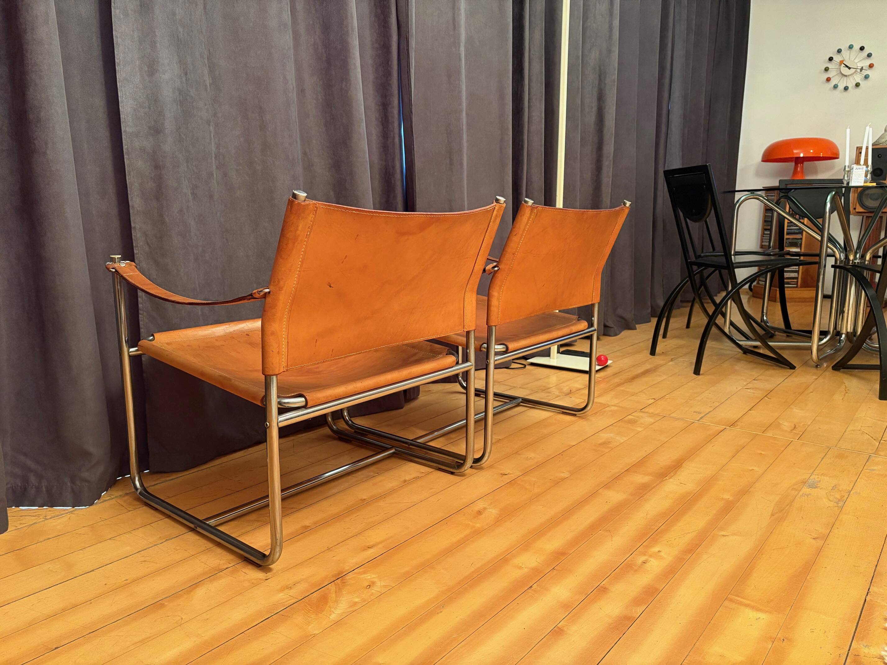 A pair of Amiral armchairs, designed by Karin Mobring, Ikea, Sweden, 1970s.