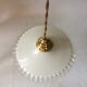 Vintage opaline pendant light