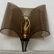 Plexiglas designer wall light 1970
