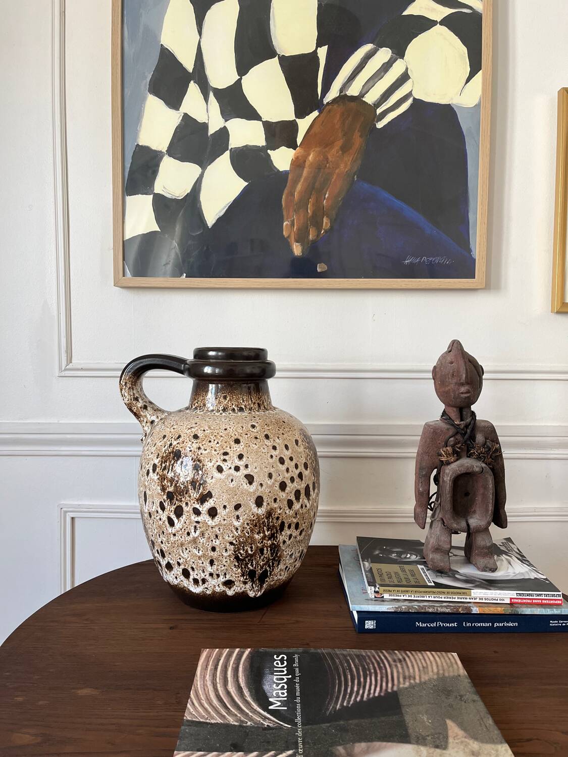 Vase XXL West Germany Fat Lava