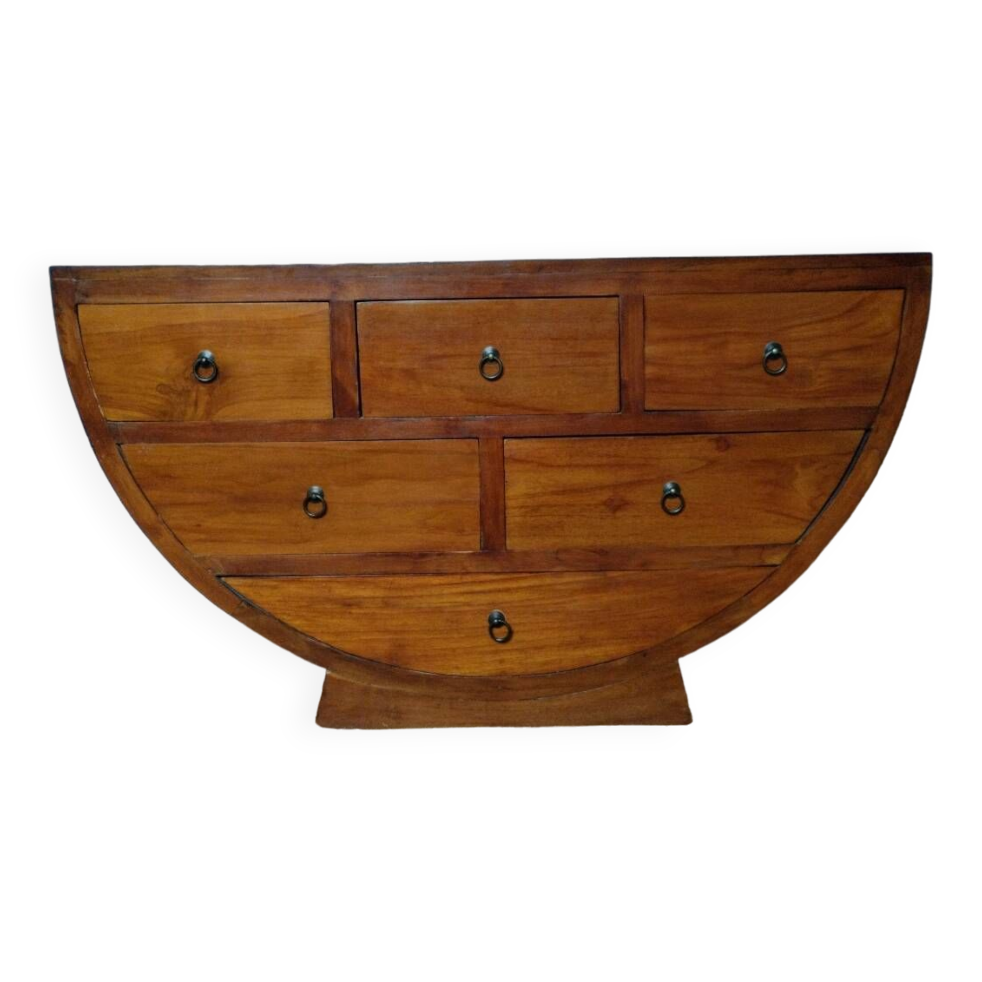 Half moon chest of drawers