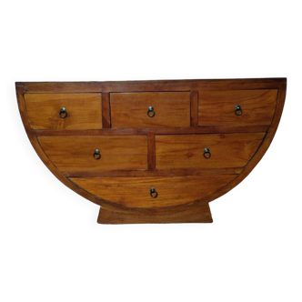 Half moon chest of drawers