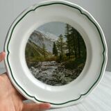 Desvres Forest Plate.