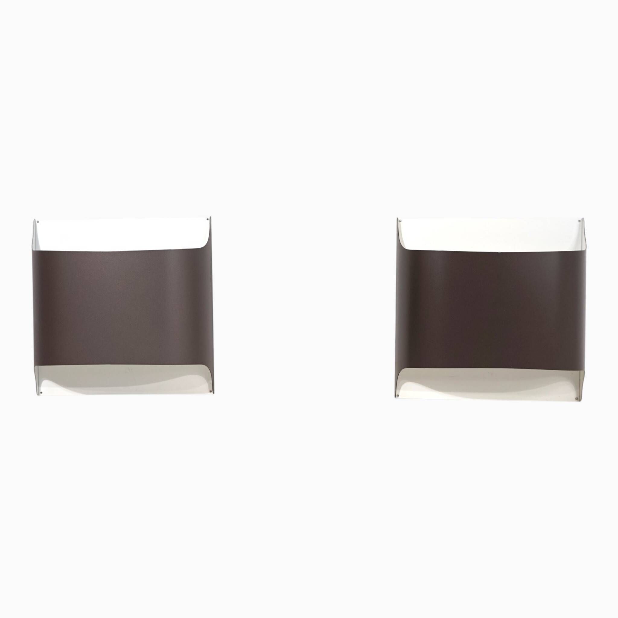 Pair of Staff 2030/31 Sconces by Rolf Krüger & Dieter Witte, 1960