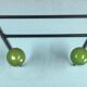 Coat rack hook iron and wood year vintage design 60/70