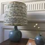 Vintage signed ceramic lamp