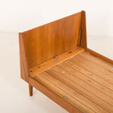 Vintage Hevali teak extension children's room bed, Denmark 1960s
