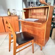 Vintage Jentique teak secretary desk