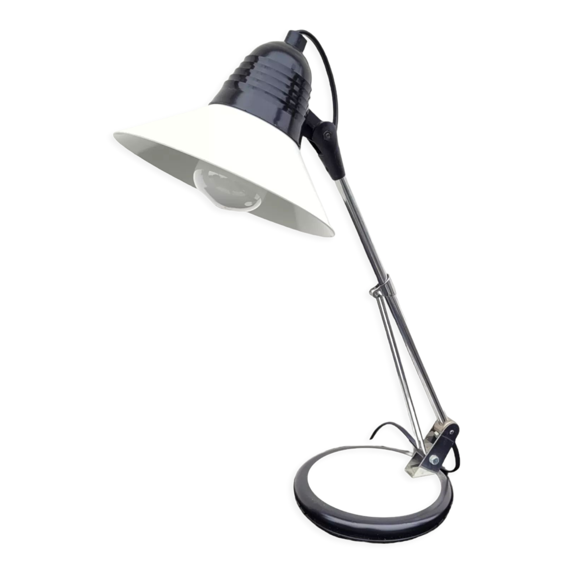 Vintage articulated lamp Aluminor