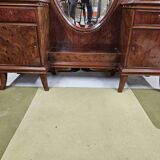 Coiffeuse miroir vintage 1970"