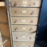 Grande malle belle époque de paquebot voyage