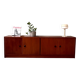 Vintage 70's sideboard with cat eyes handles
