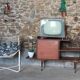 Meuble d'appoint bois vintage