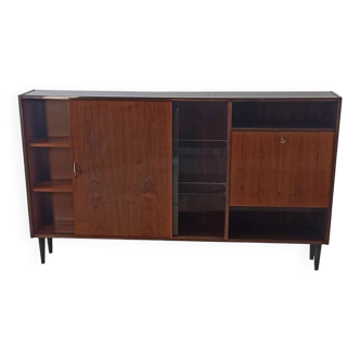 Modernist sideboard, bookshelf of the 1970.