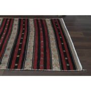 Flatweave Antique Turkish Vintage Orange Kilim Rug 153x332