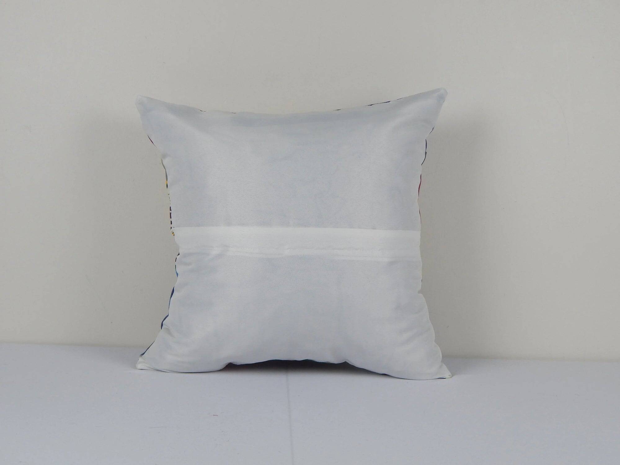 Vintage ikat cushion cover 51x51 cm