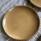 8 assiettes en grès de Berne beige wabi sabi
