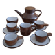 Coffee/tea service Jean Payen 11 pieces