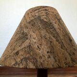 Wood and cork lamp