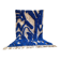 Traditional blue Beni Ourain artisan rug 140 x 260 cm