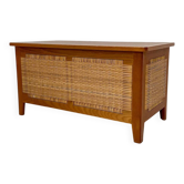 1960s vintage Danish teak blanket chest / storage bench by Kai Winding for Poul Hundevad