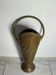 Vintage umbrella stands in solid brass and copper – Relief decoration