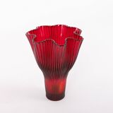 Art glass vase by Monica Bratt for Reijmyre, Sweden 1950’s