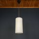 Mid-century opaline glass pendant, Italy, 1960s