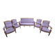 Salon Charles X canapé et 4 fauteuils
