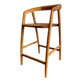 Tabouret / tabouret de bar en teck massif 'xavie' (plusieurs pièces !)