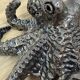 Florentine octopus in glazed terracotta