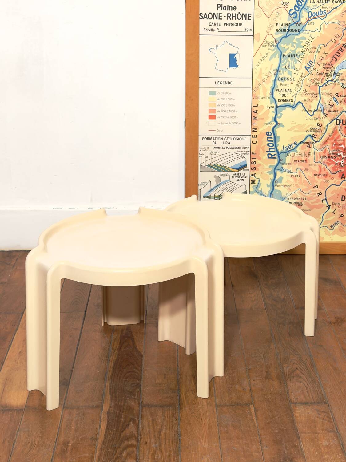 Giotto Stoppino nesting tables - Kartell