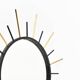 Vintage metal sun mirror - 47cm
