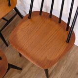 Lot of 6 Fanett chairs by Ilmari Tapiovaara