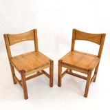 Pair of Hongito chairs by Ilmari Tapiovaara, 1960s-1970s.