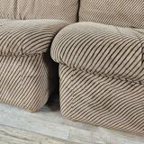 Five-seater corner modular sofa from 70s