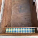 Renovated vintage oak baker's kneading trough