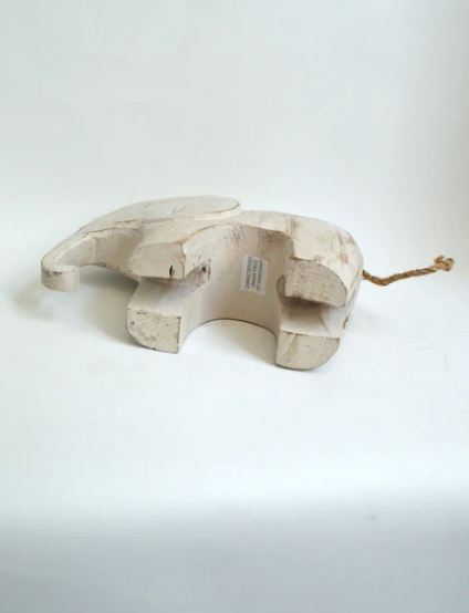 Wooden elephant