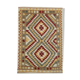 Tapis de secteur afghan vintage de kilim 99x155cm