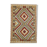 Vintage Afghan Kilim Area Rug, Traditional Oriental Wool Rug- 99x155cm