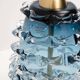 Pair of Blue Rostrato Murano Glass Table Lamps