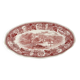 Grand plat ovale "Burgenland", Villeroy & Boch, rouge