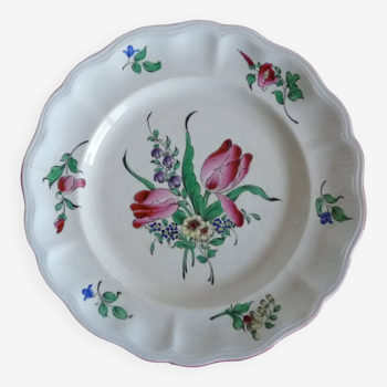 Lunéville earthenware plate