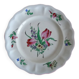 Lunéville earthenware plate